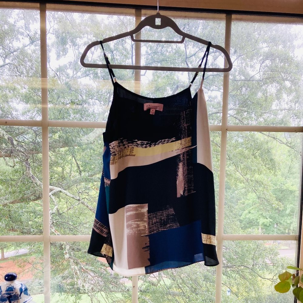 Philosophy Multicolor Geometric Swing Tank—M